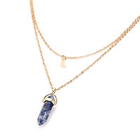 Women Fashion Charm Jewelry Pendant Chain Crystal Choker Fashion Necklace