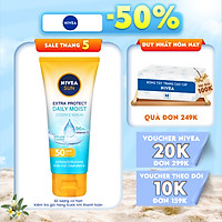 Tinh Chất Chống Nắng Dưỡng Thể NIVEA Dưỡng Ẩm Vượt Trội SPF50, PA+++ (180ml) - 86090