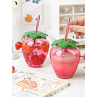 Bình Đựng Nước Hình Quả Dâu Tây Dung Tích 500ML