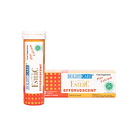 Viên sủi bổ sung vitamin C êm dịu dạ dày Ester C giúp tăng cường đề kháng suốt 24 giờ, không gây sỏi thận, công thức thế hệ mới từ Mỹ - Tuýp 10 viên sủi