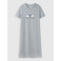 Váy nữ cotton USA in hình thời trang CANIFA - 6DS21S009