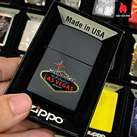 Bật Lửa Zippo 218 Welcome To Las Vegas