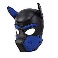 Halloween Sexy Cosplay Puppy Mask Dog Full Soft Head Mask Prop Padded Rubber Puppy Play Mask For Masquerade