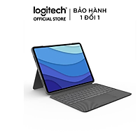 Bàn phím kèm bao da Logitech Combo Touch for iPad Pro 12.9inch (gen 5) - Hàng chính hãng
