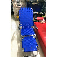 (Chất Lượng)Ghế Bố Xếp Inox BÔNG MAI( since 1984) - dày nặng 7,8kg