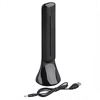 Đèn Bàn Đen Cổng Sạc USB
