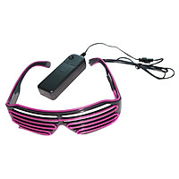 LED Glasses 10 Colors Optional Light Up El Wire Neon Rave Glasses Twinkle Glowing Party Club Holiday Bar Decorative