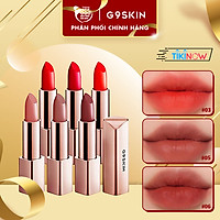 Son thỏi vỏ vàng cao cấp, chất siêu mịn mượt Hàn Quốc G9Skin First V-Fit Lipstick 3.5g