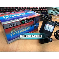 Combo 1 Jindi hồng Ngăn N g. ừa Kênh Vẩy , Xù Vẩy , Lở loét + Bơm Lọc nước RS 705 dành cho hồ cá