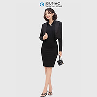 Chân váy GUMAC VC04030 form bút chì xẻ tà công sở thanh lịch