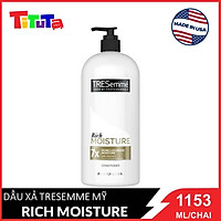 Dầu xả Tresemme Mỹ Phục hồi tóc khô và hư tổn Rich Mosture1153ml