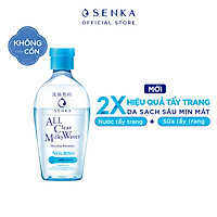 Nước Sữa Tẩy Trang 2 lớp SENKA A.L.L. CLEAR MILKY WATER 230ML