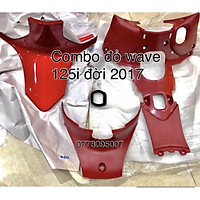3 miếng nhựa đỏ đời 2017 lên wave 125i ( trừ ron ổ khoá )
