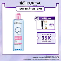 Nước tẩy trang L'Oreal Paris 3-in-1 Micellar Water 400ml