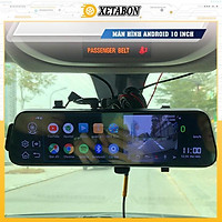 Camera Hành Trình Gương D10 FullHD - Tích Hợp Đầy Đủ Tính Năng Như Điện Thoại Thông Minh