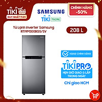 Tủ lạnh Samsung Inverter 208 lít RT19M300BGS/SV - Chỉ giao HCM