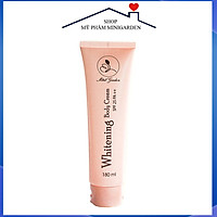 Kem body dưỡng trắng men bia WHITENING MINIGARDEN 180ml - Dưỡng trắng da toàn thân, chống nắng, da trắng sáng mịn màng