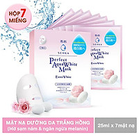 Mặt Nạ Dưỡng Da Trắng Hồng Senka Nhật - 7 Miếng