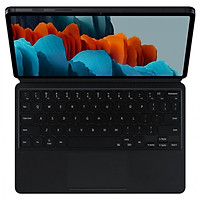 Bao da tích hợp bàn phím Samsung Galaxy Tab S7+ Book Cover Keyboard - Hàng Chính Hãng