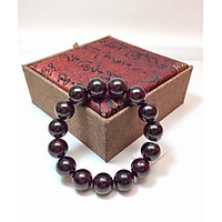 Vòng tay phong thủy đá Garnet Đỏ (Ngọc Hồng Lựu) 14 ly