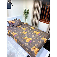 Bộ ga gối cotton poly đủ size , drap trải nệm chun bọc 1m2 1m6 1m8.