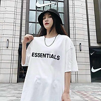 Áo thun tay lỡ E.S.S.E.N.T.I.A.L form rộng
