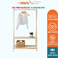 Giá Treo Quần Áo Gỗ BEYOURs - Kệ Gỗ Cây Sào Treo Quần Áo A Hanger 2FM Lắp Ráp Dễ Dàng - Nội Thất Phòng Ngủ - Gỗ Tự Nhiên
