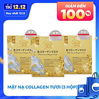COMBO 3 HỘP MẶT NẠ COLLAGEN TƯƠI ASA ZAKURA
