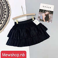 Chân váy xếp ly ngắn ( 2 tầng xếp ly) duyên dáng trẻ trung CV49