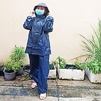 Áo Mưa Bộ Vải Dù, Bộ Quần Áo Mưa Có Phản Quang Đủ Size, Chống Thấm Hiệu Quả, Phù Hợp Nam Và Nữ, Có Túi Đựng, Có Lựa Chọn Màu Sắc