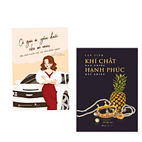 Combo 2Q: Cô Gái À, Yếu Đuối Cho Ai Xem - Học Cách Mạnh Mẽ, Học Cách Khôn Ngoan+ Khí Chất Bao Nhiêu Hạnh Phúc Bấy Nhiêu (Tái Bản 2022) ( Sách kĩ năng dành cho chị em phụ nữ)/ Tặng kèm Bookmark Happy Life