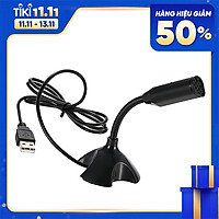 Micrô để bàn USB có thể điều chỉnh 360 hỗ trợ voice chat cho PC laptop
