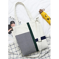 Túi tote kẻ nữ thời trang