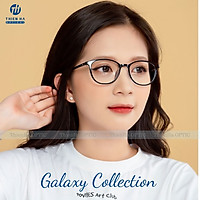 Gọng kính nữ KÍNH MẮT Thiên Hà dáng oval tròn nhựa dẻo-nhẹ cao cấp Hàn Quốc GALAXY GL001