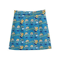 Chân Váy Chữ A Lưng Cao In Hình Minions Dễ Thương [Ảnh Chụp Thật