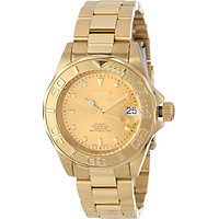 Invicta Men's 13929 "Pro-Diver" 18k Gold Ion-Plated Automatic Watch