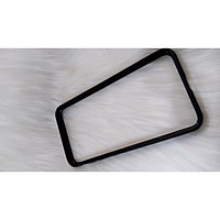 Ốp lưng nhựa cứng trong suốt viền đen iPhone ( nhiều dòng) - Hàng chính hãng