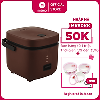 Nồi Cơm Điện Mini Mishio MK265 0.8 Lít - Hàng chính hãng