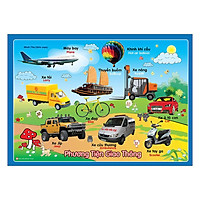 Sách ghép hình - Phương tiện giao thông