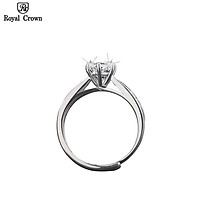 Nhẫn bạc nữ đẹp lấp lánh sang trọng Royal Crown RC401