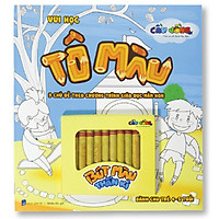 Vui Học Tô Màu – Tặng Kèm Hộp 12 Màu Sáp (9 Chủ Đề)