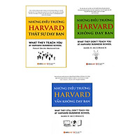 Combo Những Điều Trường HARVARD Không Dạy Bạn (Bộ 3 Quyển)