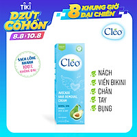Kem Tẩy Lông Cho Da Thường Cleo Avocado Hair Removal Cream Normal Skin (25g)