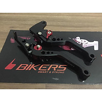 Tay thắng Biker 6 số dành cho các dòng xe Winner, Exciter, Air blade, Nouvo (1 cặp-màu đen)
