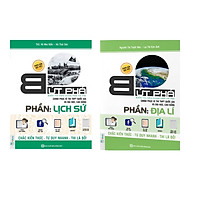 Combo Sách luyện thi Bứt Phá Điểm Thi Môn Lịch Sử và Địa Lí  (Tặng video bài giảng, bút n