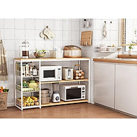 Kệ Để Lò Vi Sóng, Tủ Bếp Nhiều Ngăn Đa Năng Lắp Ghép