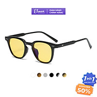 Gọng kính cận vuông gm Elmee thời trang cá tính Hàn Quốc chất liệu nhựa dẻo cho cả nam và nữ E8940