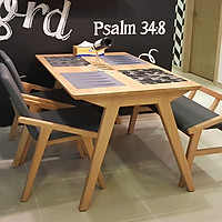 BỘ BÀN GHẾ NALY-V 2 ghế đơn, 1 ghế dài (B-G )