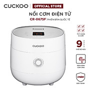 Nồi cơm điện Cuckoo CR-0675F 1,08L màu trắng - Hàng chính hãng