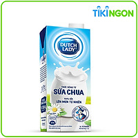 Hộp sữa Chua Uống Lên Men Tự Nhiên Dutch Lady Vị Tự Nhiên 1L